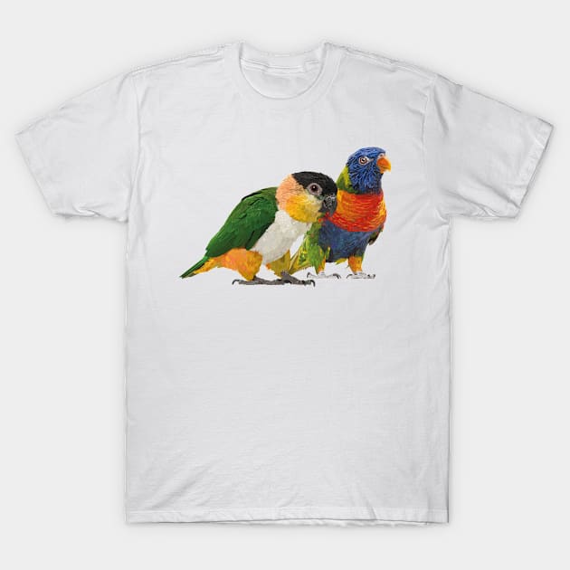 Caique and Lori T-Shirt by obscurite